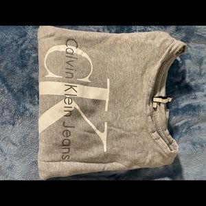 Womens crew neck CK sweater